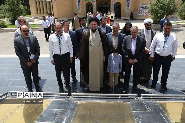 حضور حجت‌الاسلام سیدحسن خمینی در نهمین دوره اردوی ملی