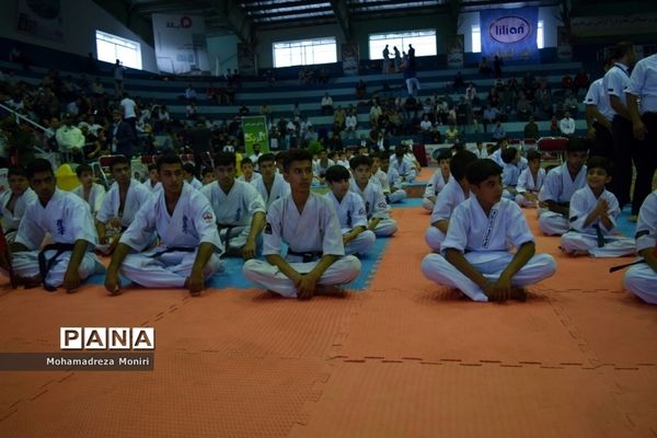 افتتاحیه چهارمین دوره مسابقات بین‌المللی کاراته کیوکوشین