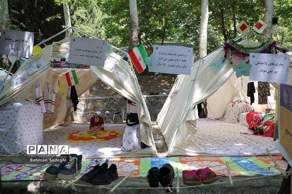 بازدید قائم مقام سازمان دانش آموزی از پخت غذا در نهمین دوره اردوی ملی پیشتازان دختر