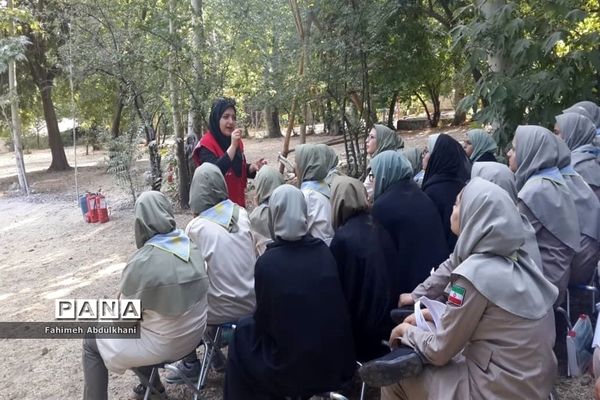 دومین روز حضور پیشتازان  دخترخوزستانی در اردوی ملی تهران  امرداد ۹۸