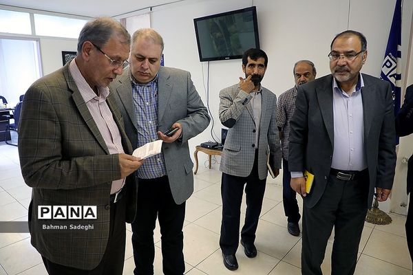 بازدید سخنگوی دولت از خبرگزاری پانا