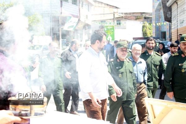 آیین افتتاحیه پایگاه مقاومت بسیج شهید احمدی در ساری