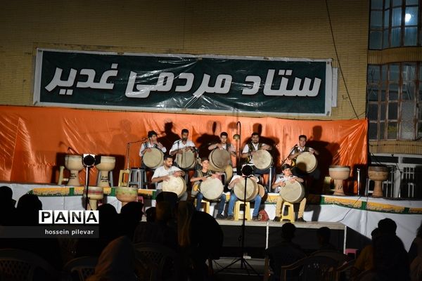 اجرای مشترک گروه ضرب و دمام زنی در بیرجند