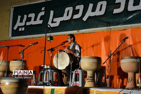 اجرای مشترک گروه ضرب و دمام زنی در بیرجند