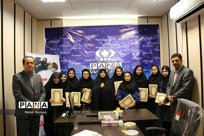مراسم تجلیل از دانشآموز خبرنگاران منتخب خبرگزاری پانا البرز