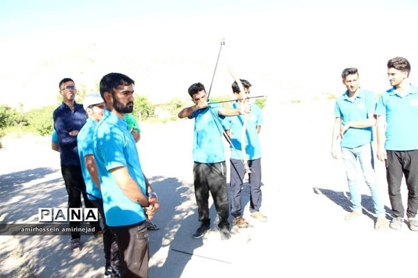 اردوی منطقه‌ای نشاط و امید به میزبانی جمعیت هلال احمر استان یزد