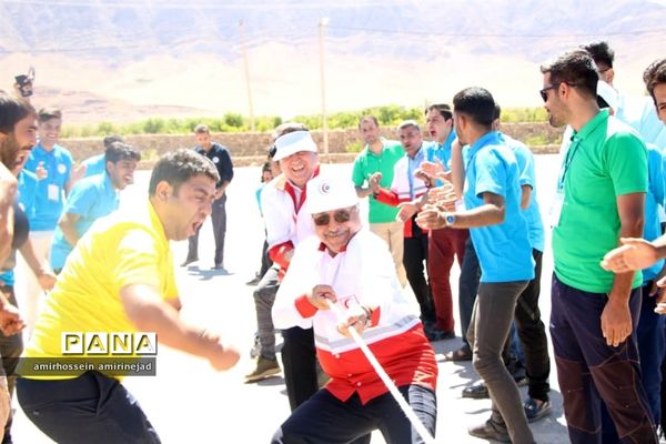 اردوی منطقه‌ای نشاط و امید به میزبانی جمعیت هلال احمر استان یزد