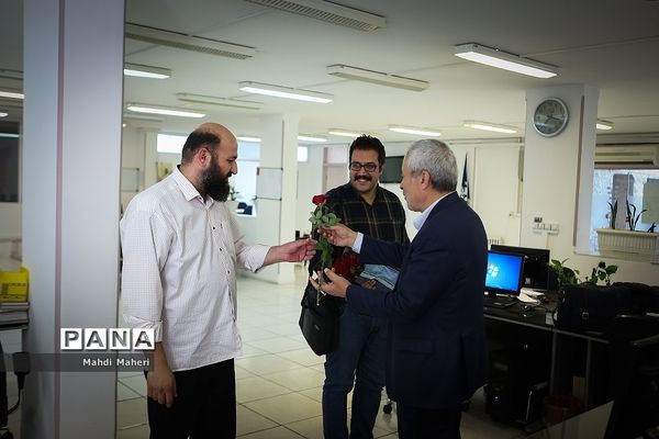 بازدید محمود میرلوحی عضو شورای اسلامی شهر تهران از خبرگزاری پانا