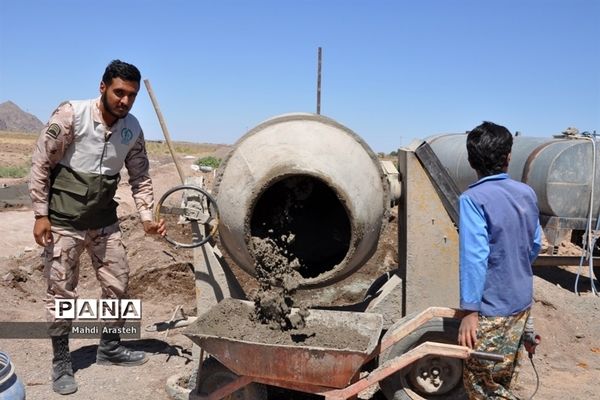 بازدید مسئولان از اردوی جهادی دانشجویان شهرستان خوسف