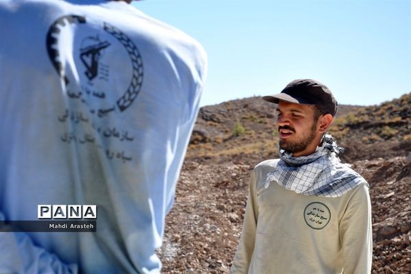 بازدید مسئولان از اردوی جهادی دانشجویان شهرستان خوسف
