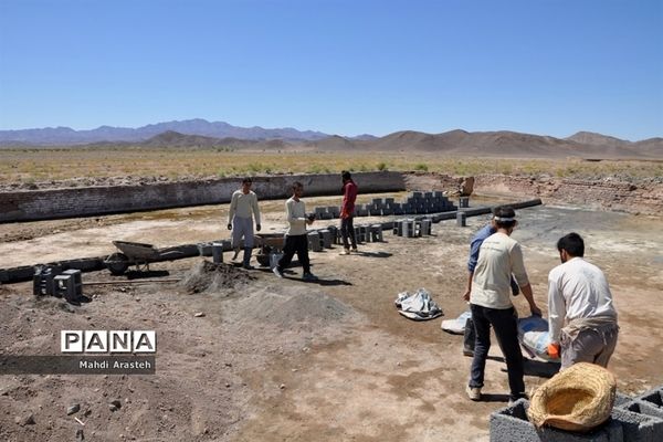 بازدید مسئولان از اردوی جهادی دانشجویان شهرستان خوسف