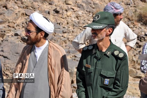 بازدید مسئولان از اردوی جهادی دانشجویان شهرستان خوسف