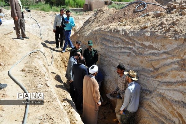 بازدید مسئولان از اردوی جهادی دانشجویان شهرستان خوسف