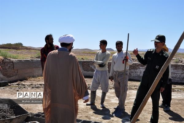 بازدید مسئولان از اردوی جهادی دانشجویان شهرستان خوسف