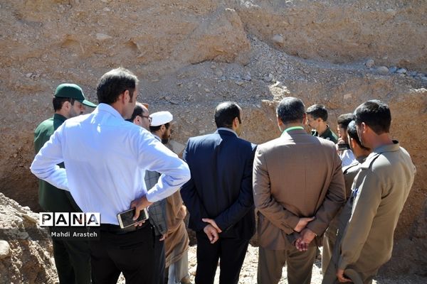 بازدید مسئولان از اردوی جهادی دانشجویان شهرستان خوسف
