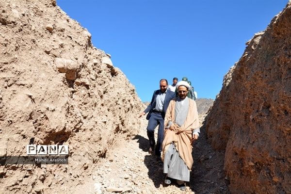 بازدید مسئولان از اردوی جهادی دانشجویان شهرستان خوسف