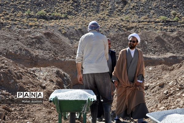 بازدید مسئولان از اردوی جهادی دانشجویان شهرستان خوسف