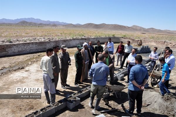 بازدید مسئولان از اردوی جهادی دانشجویان شهرستان خوسف