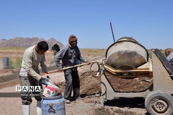 بازدید مسئولان از اردوی جهادی دانشجویان شهرستان خوسف