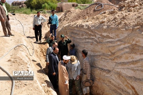 بازدید مسئولان از اردوی جهادی دانشجویان شهرستان خوسف
