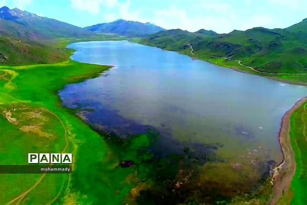 دریاچه زیبای نئور - اردبیل