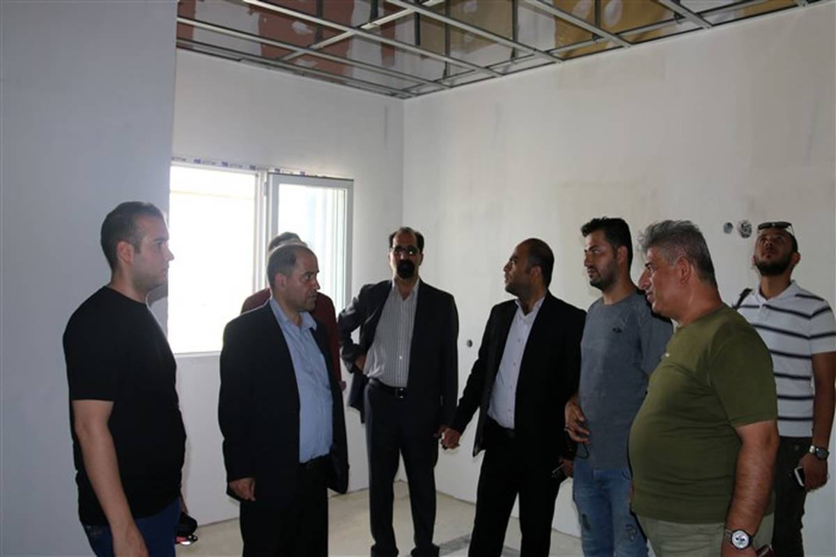 بازدید انجمن مهندسین شهرقدس از پروژه در حال ساخت بیمارستان ۱۶۰ تختخوابی