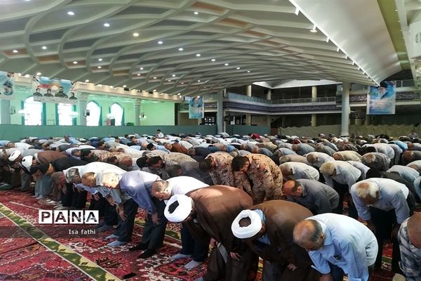 اقامه نماز عید قربان در مسجد جامع شهرستان آذرشهر
