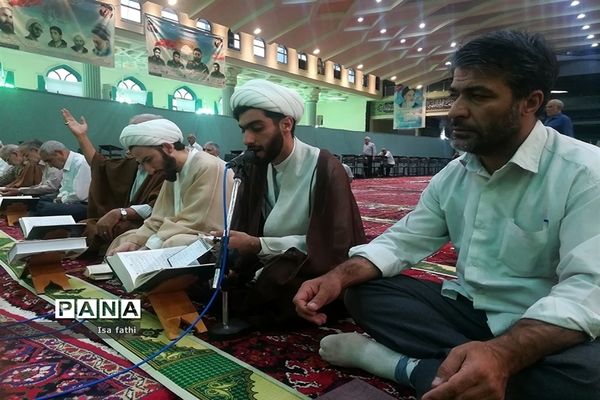 اقامه نماز عید قربان در مسجد جامع شهرستان آذرشهر