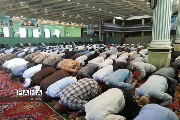 اقامه نماز عید قربان در مسجد جامع شهرستان آذرشهر