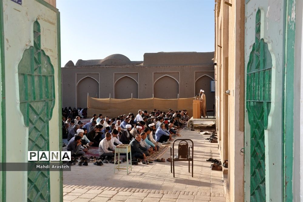 نماز عید قربان در مسجد جامع شهرستان خوسف