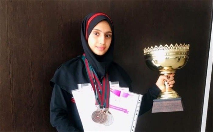 افتخار آفرینی دانش آموز شهرری در مسابقات کشوری ژمیناستیک