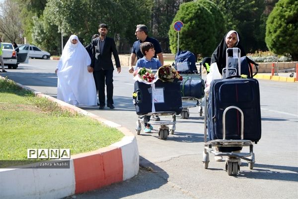 ورود نخستین گروه از کاروان حجاج بیت‌اله‌الحرام به شیراز