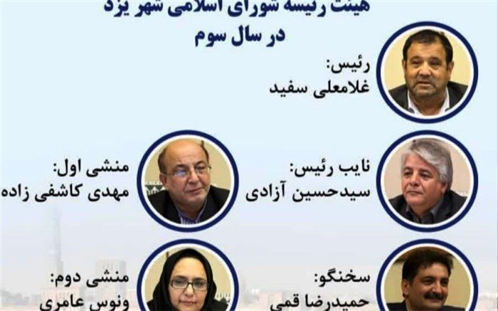 انتخابات هئیت رئیسه شورای اسلامی یزد برگزار شد