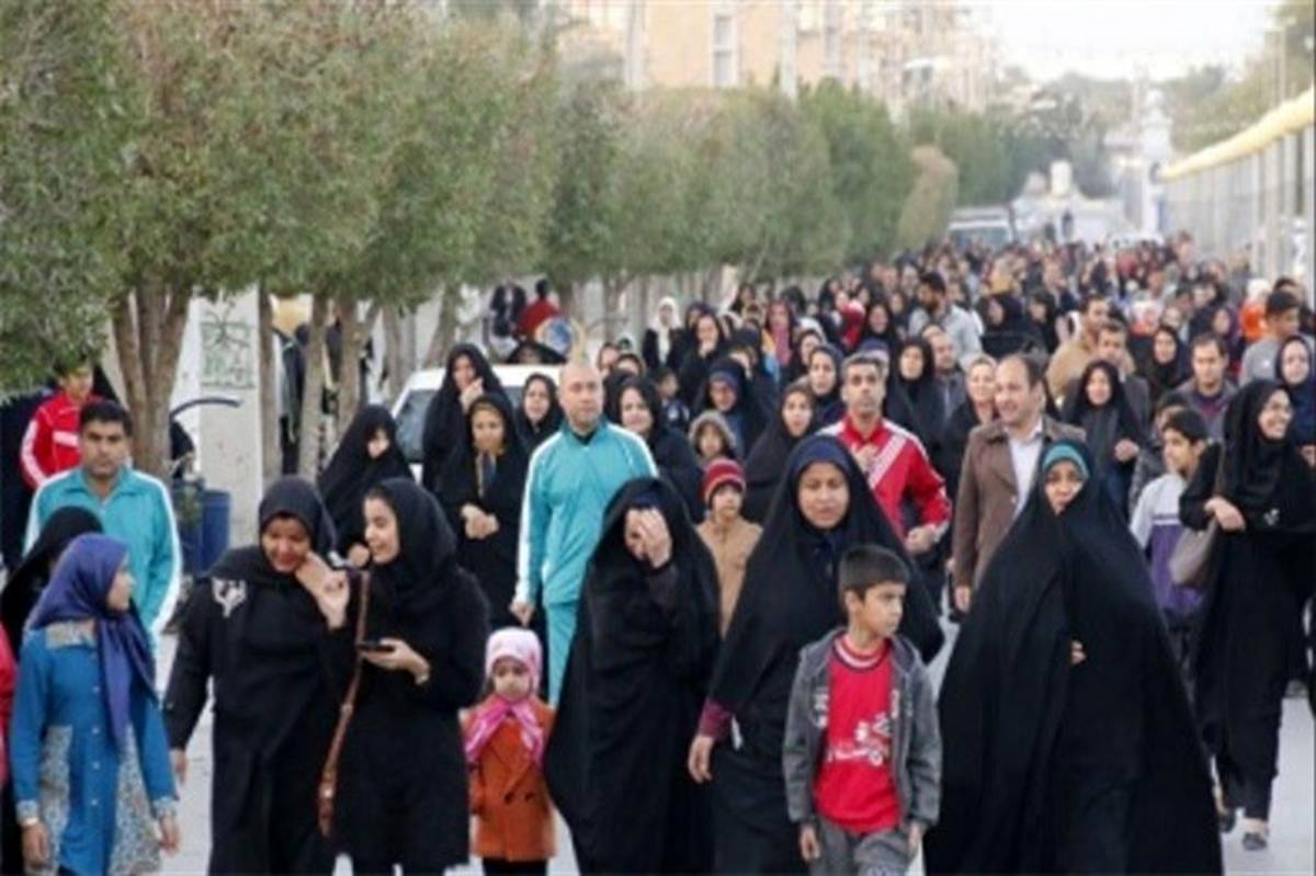 برگزاری همایش پیاده‌روی خانوادگی درشهرستان ملارد
