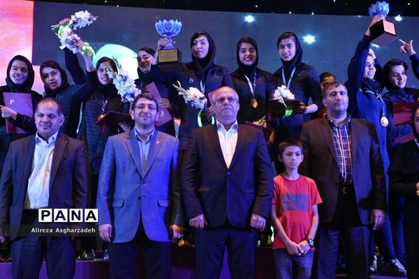 اختتامیه چهاردهمین دوره مسابقات فرهنگی ورزشی دختران مهر
