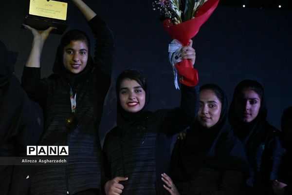 اختتامیه چهاردهمین دوره مسابقات فرهنگی ورزشی دختران مهر