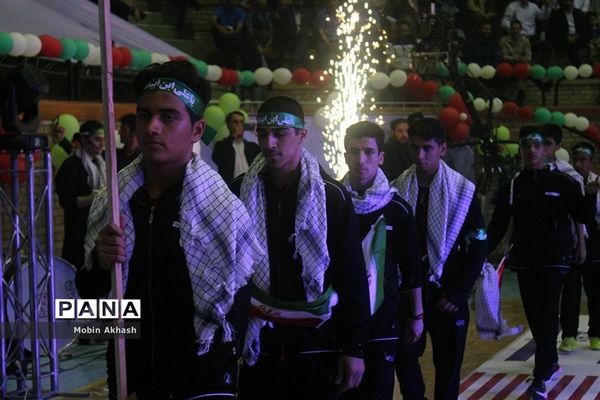 افتتاحیه سومین جشنواره فرهنگی ورزشی شمیم خانواده سپاه پاسداران انقلاب اسلامی