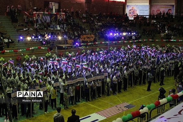 افتتاحیه سومین جشنواره فرهنگی ورزشی شمیم خانواده سپاه پاسداران انقلاب اسلامی