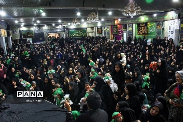 مراسم شیرخوارگان حسینی در مهدیه مشهد