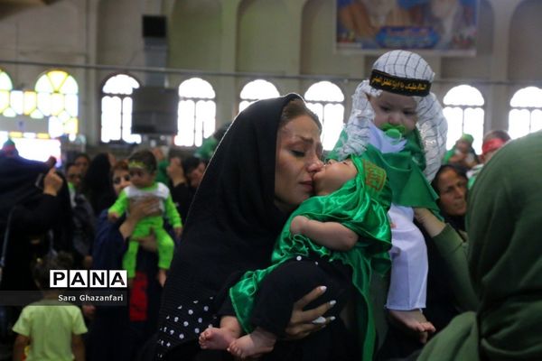 همایش شیرخوارگان حسینی در مصلی ساری
