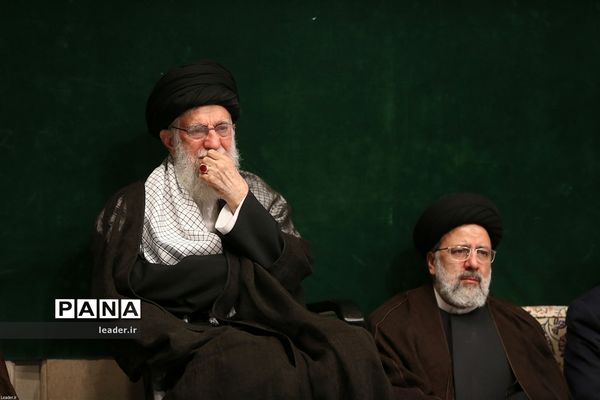 اولین شب عزاداری حضرت اباعبدالله الحسین (ع) با حضور مقام معظم رهبری