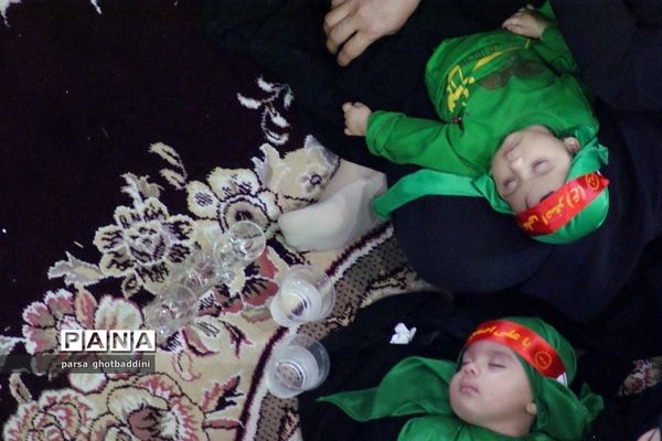 مراسم شیرخوارگان حسینی در استان یزد