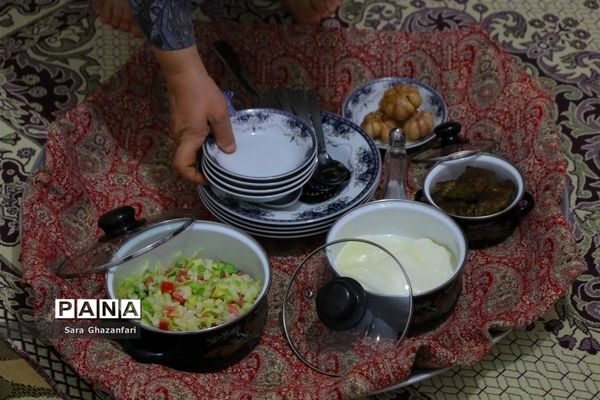 سنت دیرینه مجمع‌گذاری و شام دهی شب های محرم در روستای کوهستان بهشهر