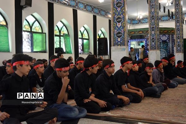 سوگواره احلی من العسل در امامزادگان باقریه شهرستان بیرجند