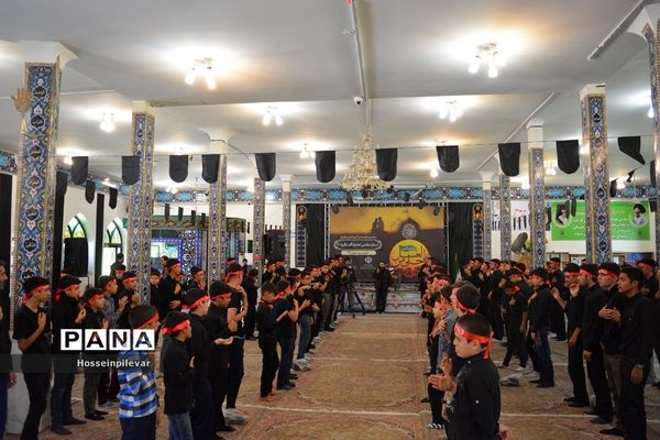 سوگواره احلی من العسل در امامزادگان باقریه شهرستان بیرجند