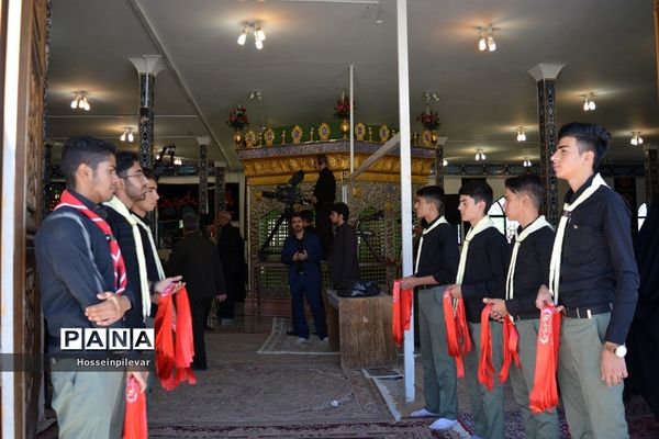 سوگواره احلی من العسل در امامزادگان باقریه شهرستان بیرجند