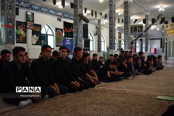 سوگواره احلی من العسل در امامزادگان باقریه شهرستان بیرجند