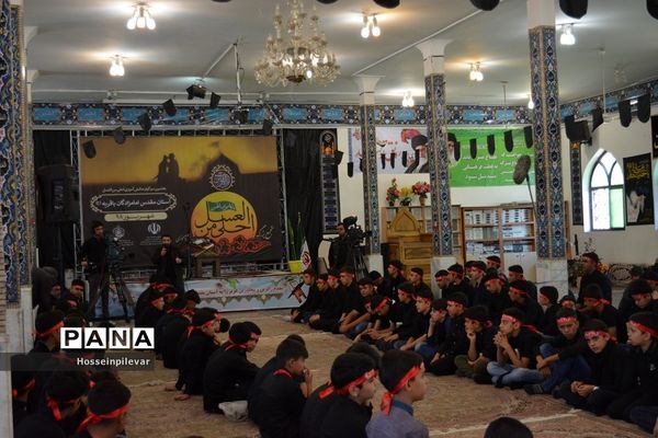 سوگواره احلی من العسل در امامزادگان باقریه شهرستان بیرجند