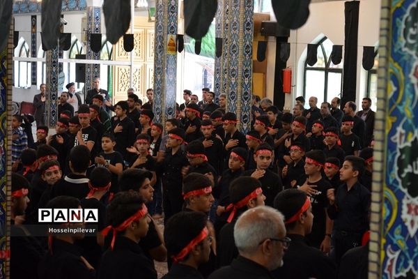 سوگواره احلی من العسل در امامزادگان باقریه شهرستان بیرجند