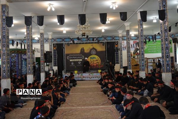 سوگواره احلی من العسل در امامزادگان باقریه شهرستان بیرجند